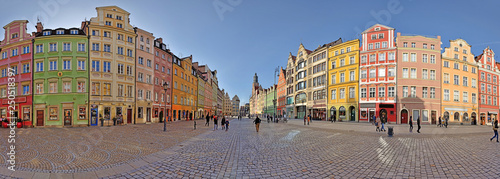 Old Market Square in Wroclaw, Poland