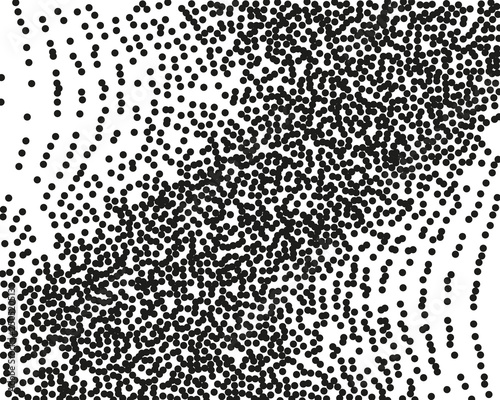 Grainy grunge texture on a white background