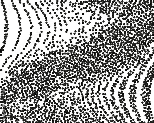 Grainy grunge texture on a white background