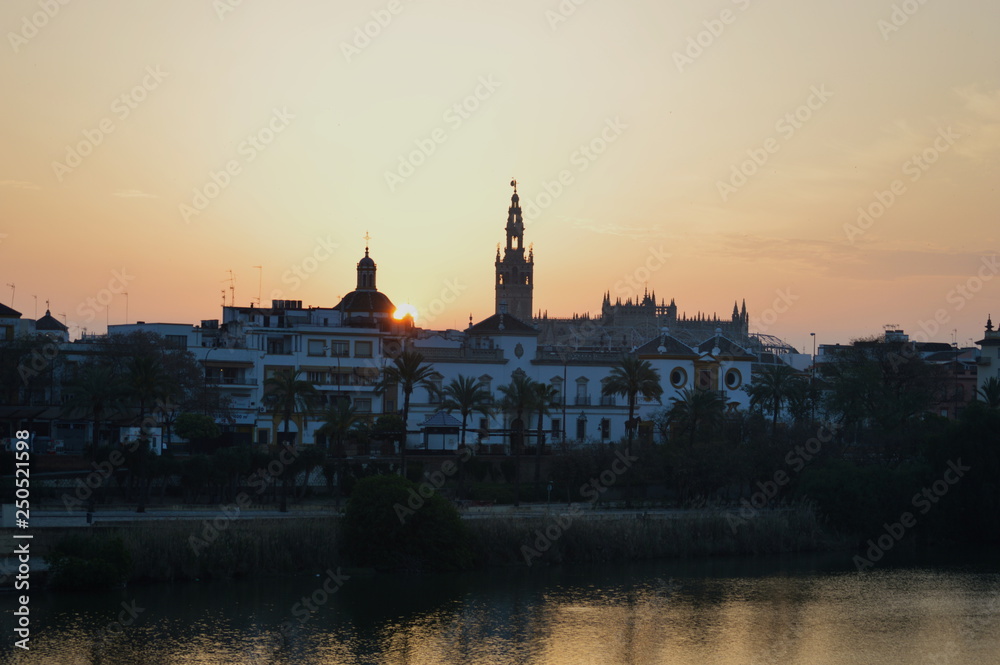 A dawn in Seville
