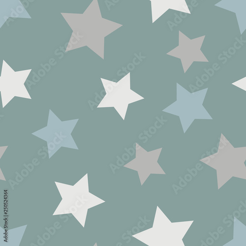 Fototapeta Naklejka Na Ścianę i Meble -  Stars abstract seamless pattern design