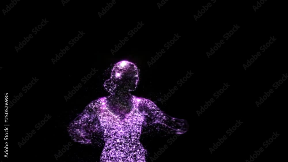 Dancing ballerina particles Dancing ballerina particles