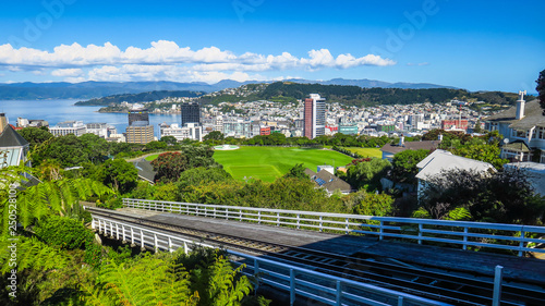 Photography Botanic Garden and Cable Car in Wellington