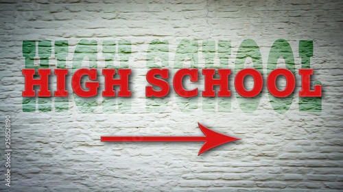Sign 406 - HIGH SCHOOL