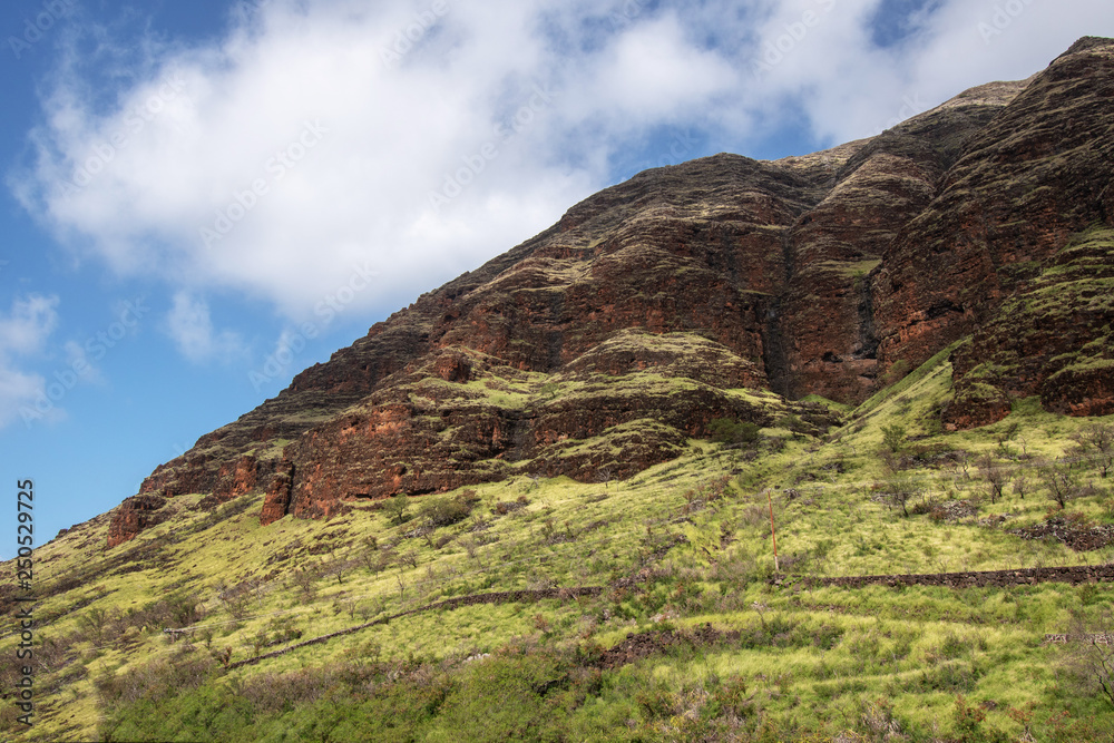 Mount Ka'ala in the Wai'anae Mountain Range