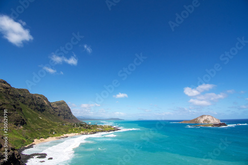 Fototapeta Naklejka Na Ścianę i Meble -  Oahu beautiful Makapuu beach