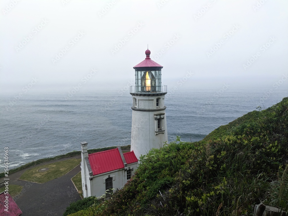 Light House on the Coast