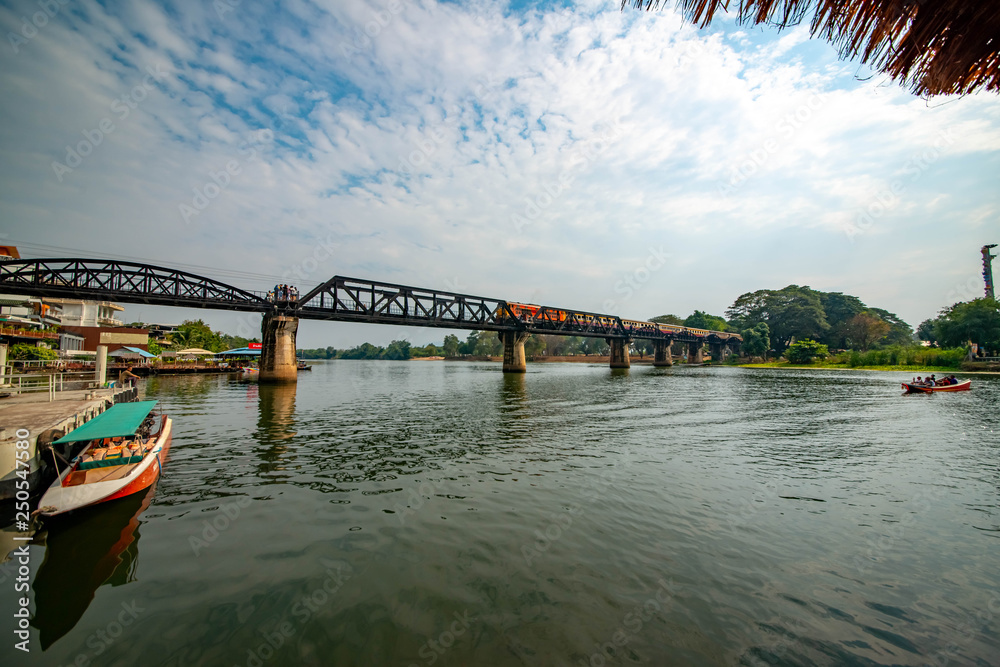 Kwai Bridge in Kanchanaburi, Thailand