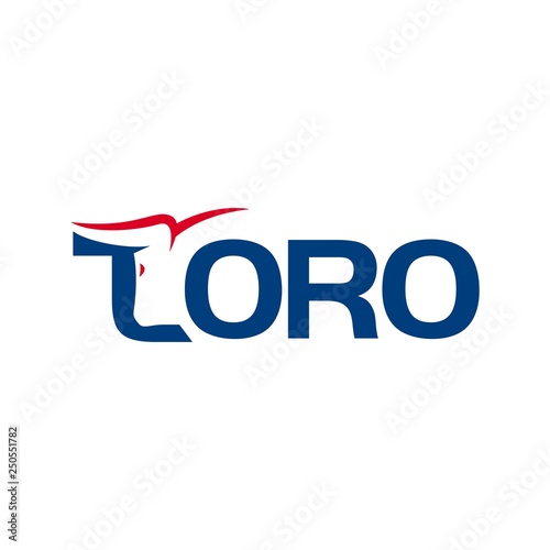 toro vector logo. bull iconlogo. photo