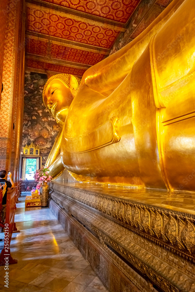 Wat Pho Buddhist Temple in Bangkok, Thailand