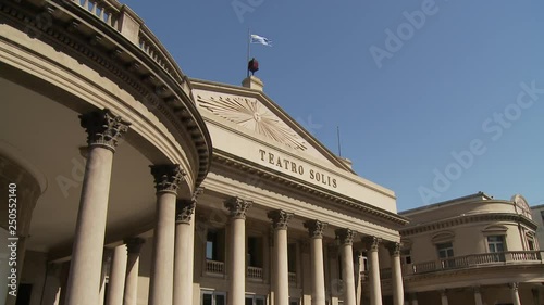 View of Teatro Solis, Uruguay photo