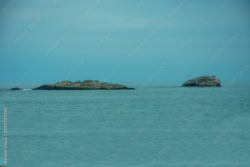 The small islands in the Black sea
