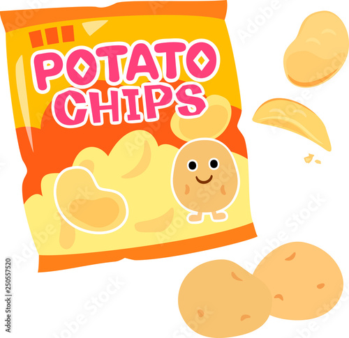 ポテトチップスとじゃがいも