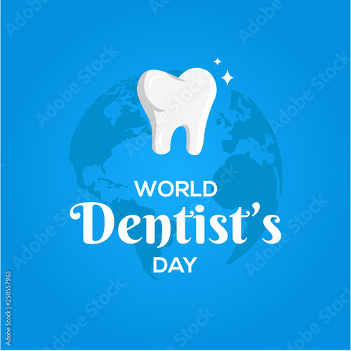 World Dentist Day Vector Design