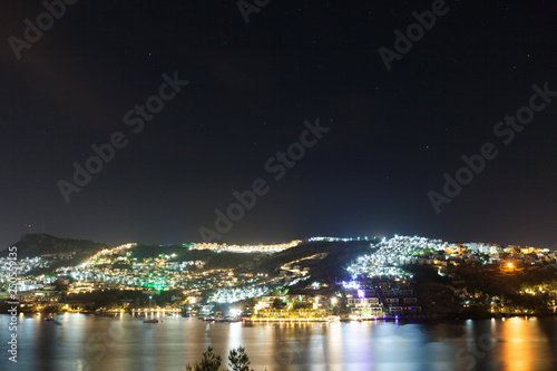 landscape for bodrum city in turkey