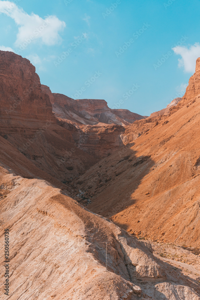 Amazing Landscape of Masada, Israel