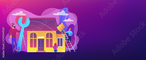 DIY repair concept banner header.