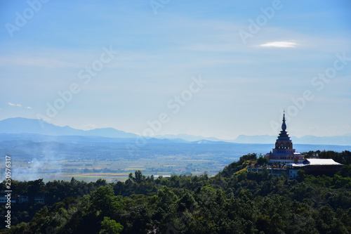 Wat Tha Ton is a buddhist temple in Chiang Mai Province, Thailand