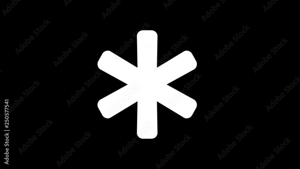 From the Glitch effect arises asterisk symbol. Then the TV turns off. Alpha channel Premultiplied - Matted with color black From the Glitch effect arises asterisk symbol. Then the TV turns off. Alpha channel Premultiplied - Matted with color black