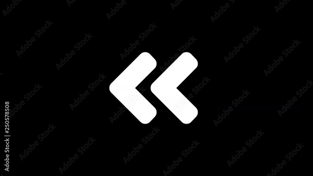 From the Glitch effect arises Angle double left symbol. Then the TV turns off. Alpha channel Premultiplied - Matted with color black From the Glitch effect arises Angle double left symbol. Then the TV turns off. Alpha channel Premultiplied - Matted with color black