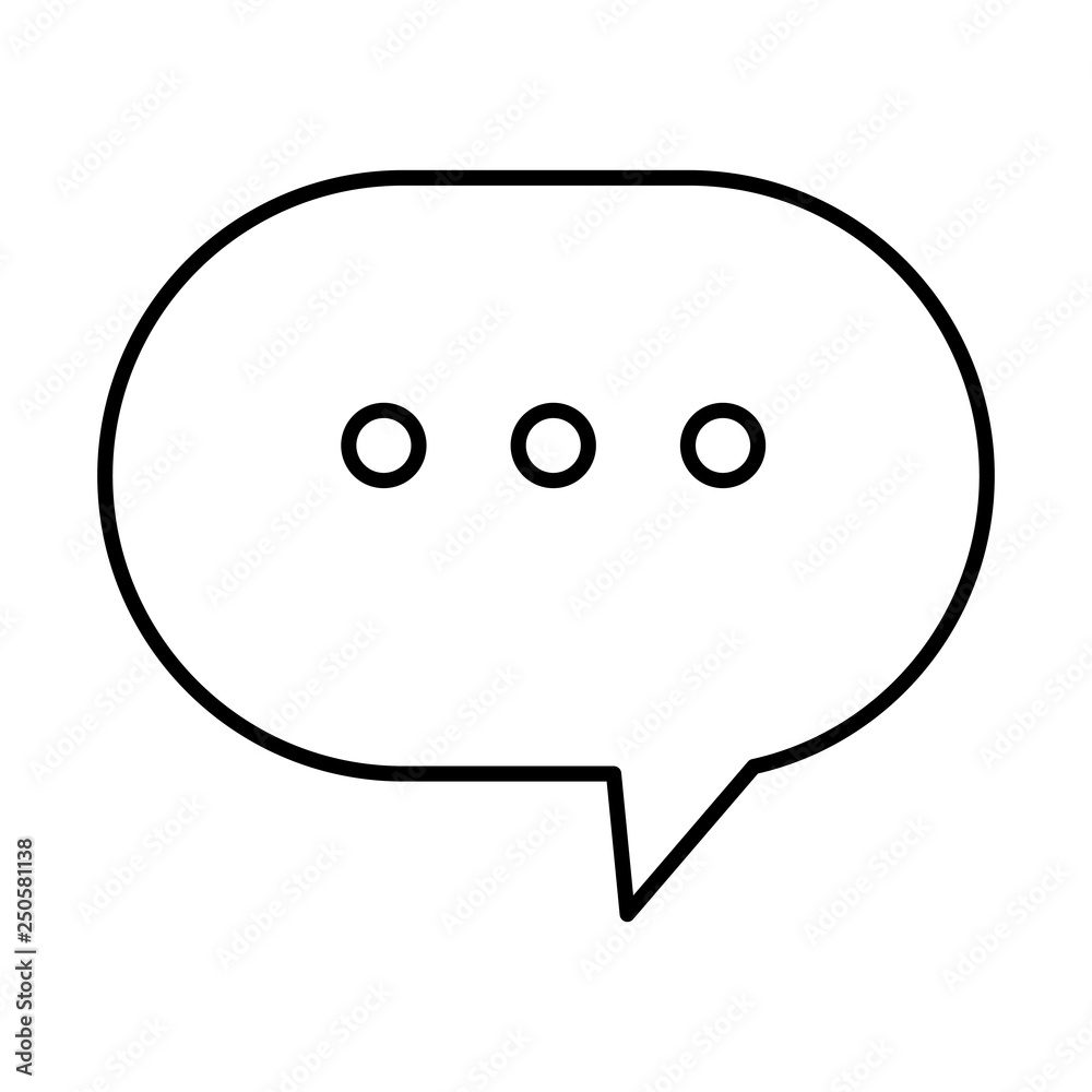 speech bubble message icon speech bubble message icon