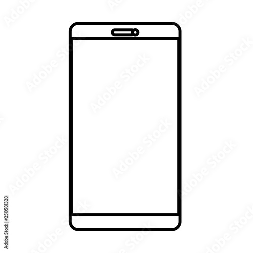 smartphone device isolated icon