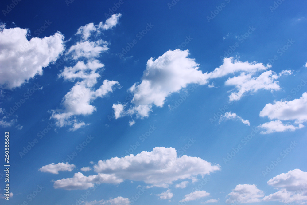 Obraz premium Sky background with clouds