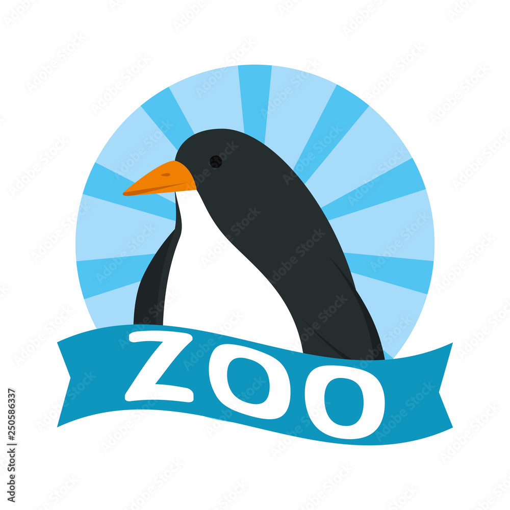 Obraz premium cute penguin bird character