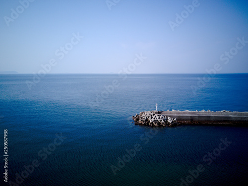 Lighthouse on a breakwater