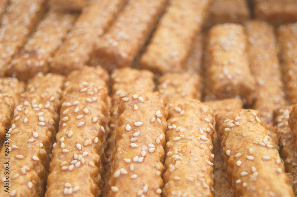 Sesame candy, a traditional Chinese delicacy