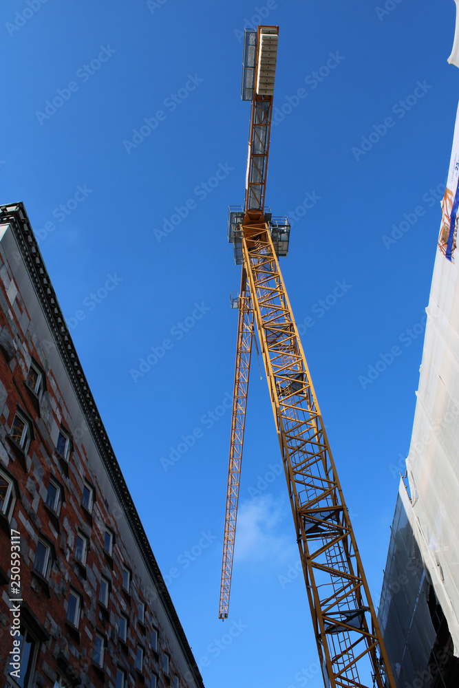 Obraz premium Gru a torre