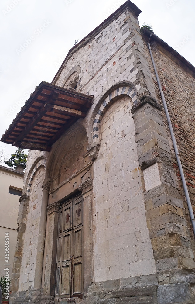 Ancient church of San Salvatore, Pistoia, Tuscany; Italy