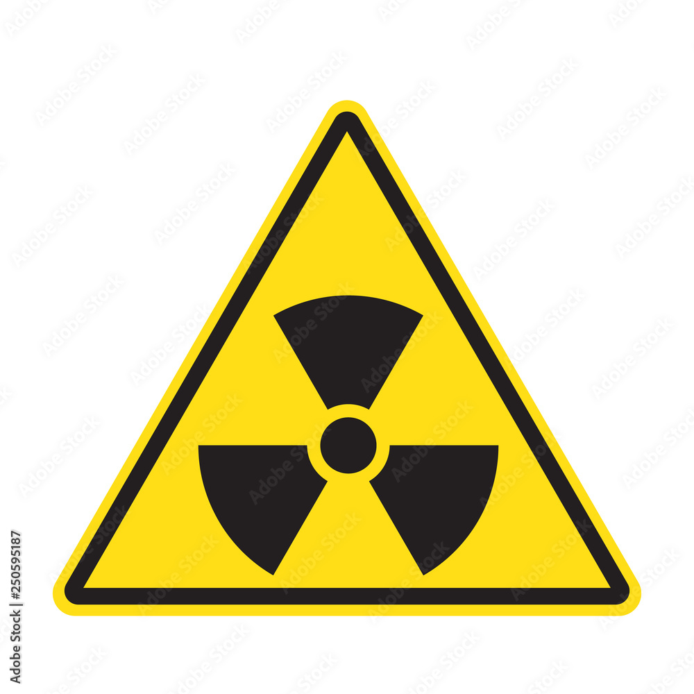 Grunge Radiation sign