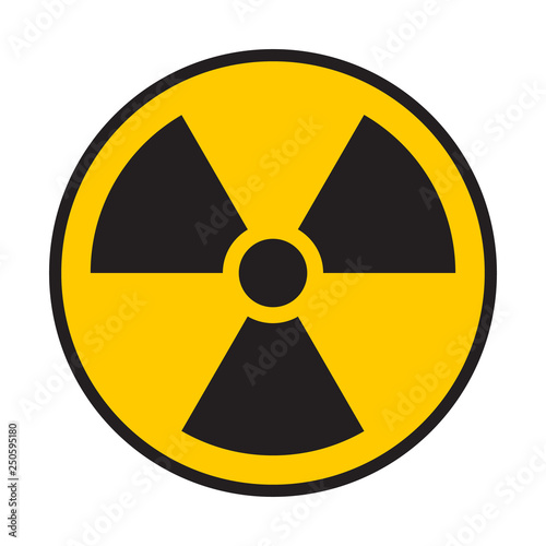 Grunge Radiation sign