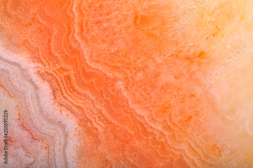 bright orange and grey color agate structure