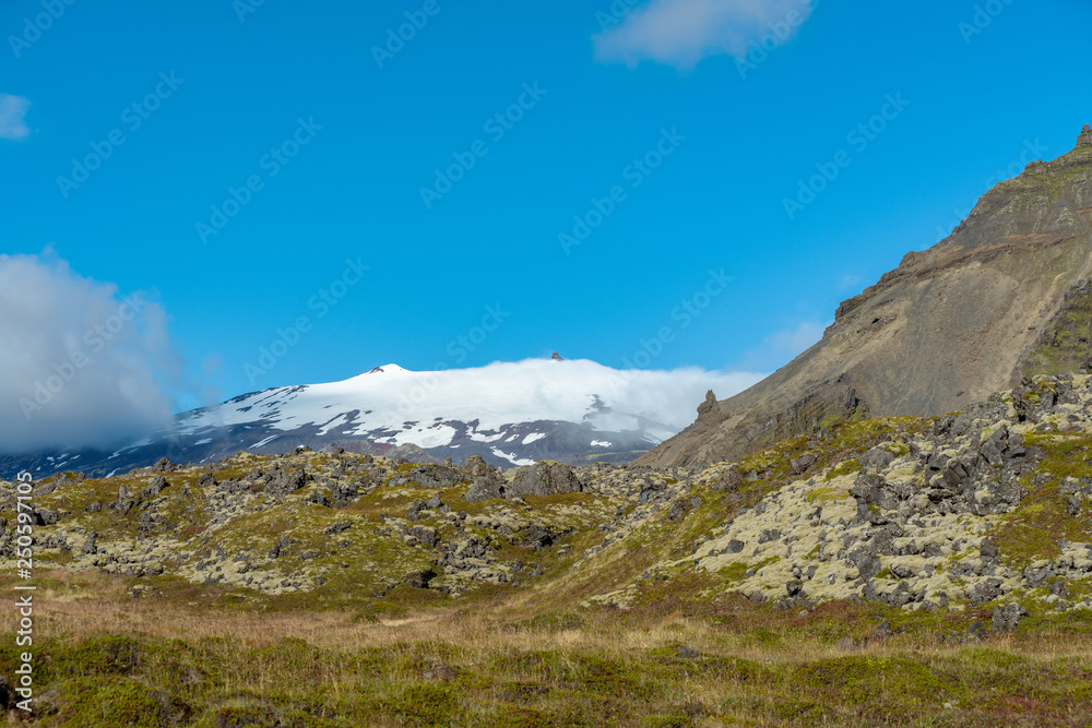 Snæfellsjokull and the vastness of Icelandic nature