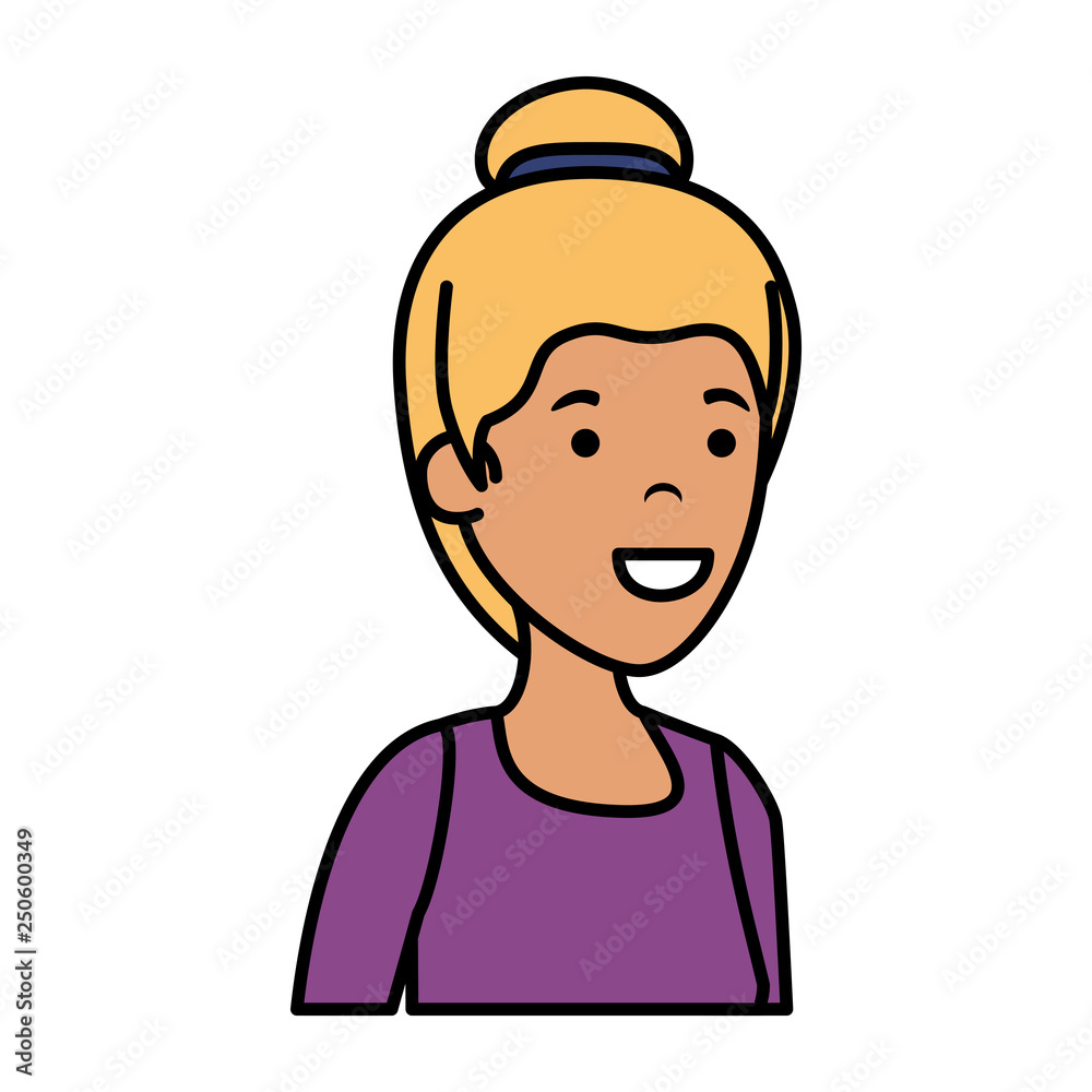 beautiful and young woman character beautiful and young woman character