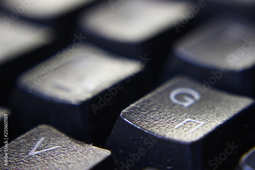 Fototapeta Naklejka Na Ścianę i Meble -  closeup of a keyboard