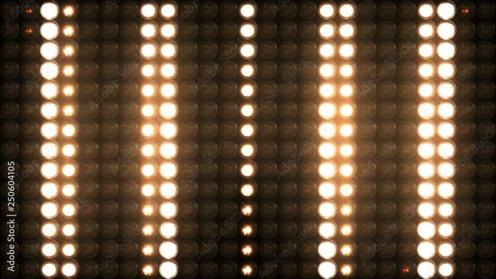 Lights Flashing VJ Background