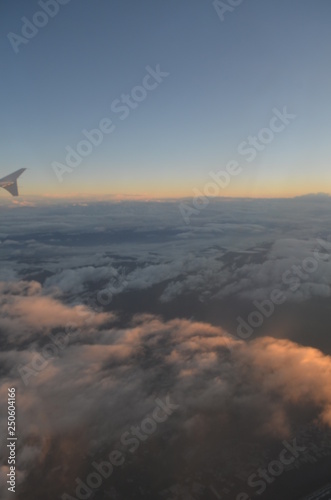 Nubi dall'aereo
