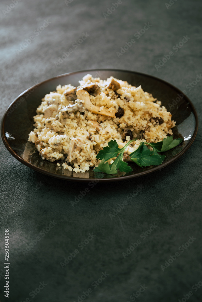 kebab of chicken and semolina in the oriental kebab of chicken and semolina in the oriental