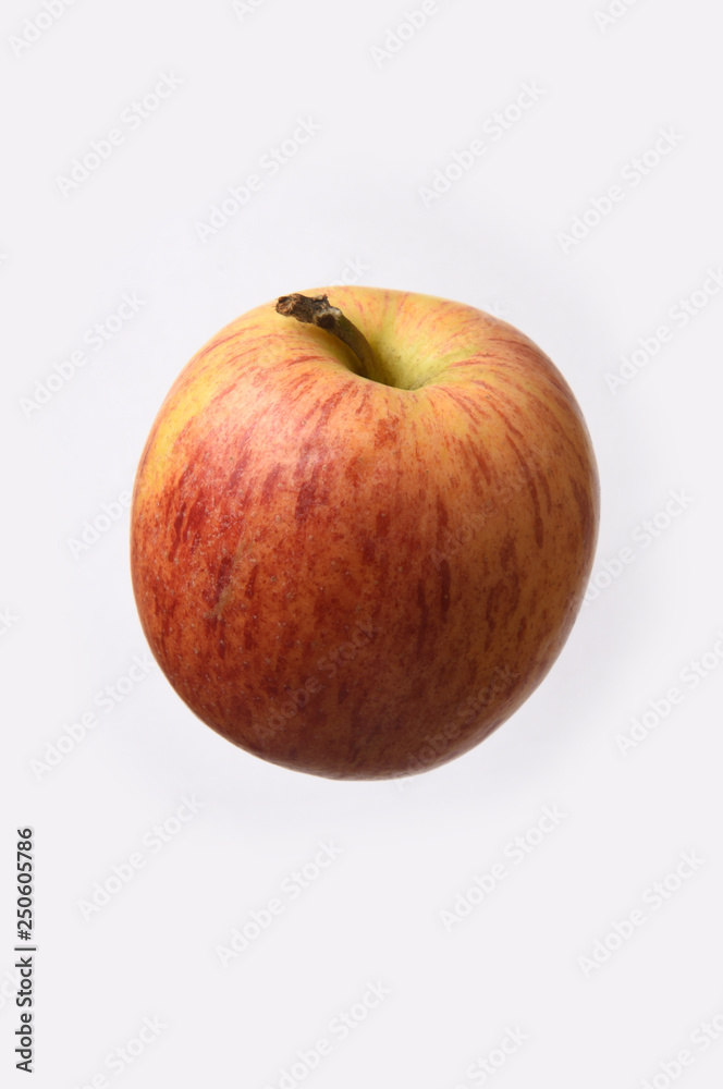 red glossy Apple isolated on white background red glossy Apple isolated on white background
