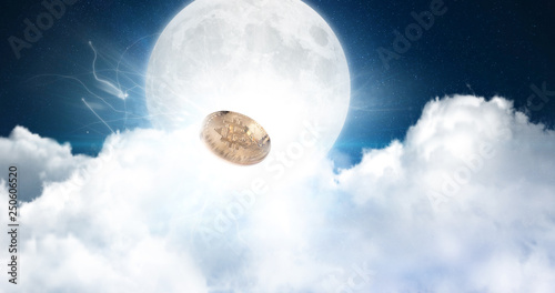 Die Kryptowährung "Bitcoin" erreicht neue Rekorde – to the moon.