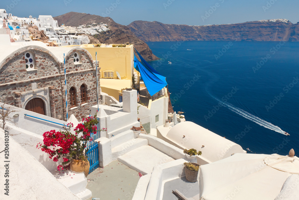 Fototapeta premium Santorin île des Cyclades