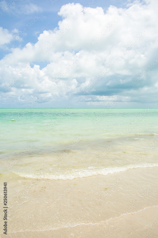 A view of Pilar beach on Itamaraca Island - Pernambuco state, Brazil