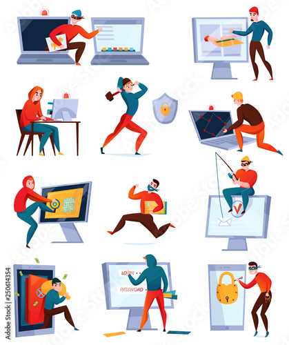 Hacker Icon Set