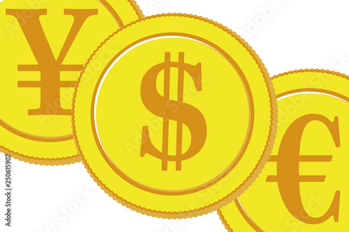#Background #Vector #Illustration #free #image Make Money $ € ¥ £ Foreign exchange rate rich International currency market Coin World economy investment financial business Global cash finance