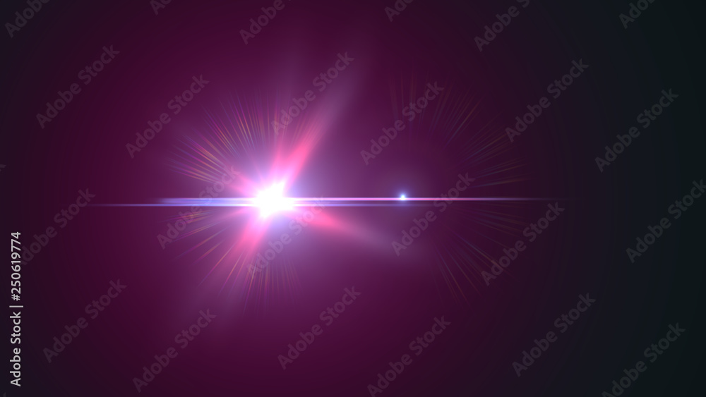 bright magenta lensflare bright magenta lensflare