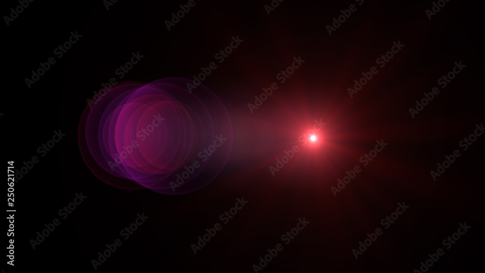 bright red lensflare bright red lensflare