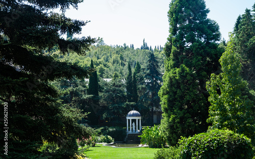 Antique rotunda in the Park photo